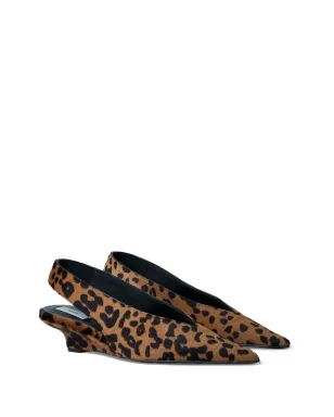 TOTEME レオパード柄 ポインテッドトゥ パンプス - サムネイル2