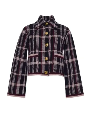 Cara Cara Delilah plaid-check カーディガン - サムネイル1