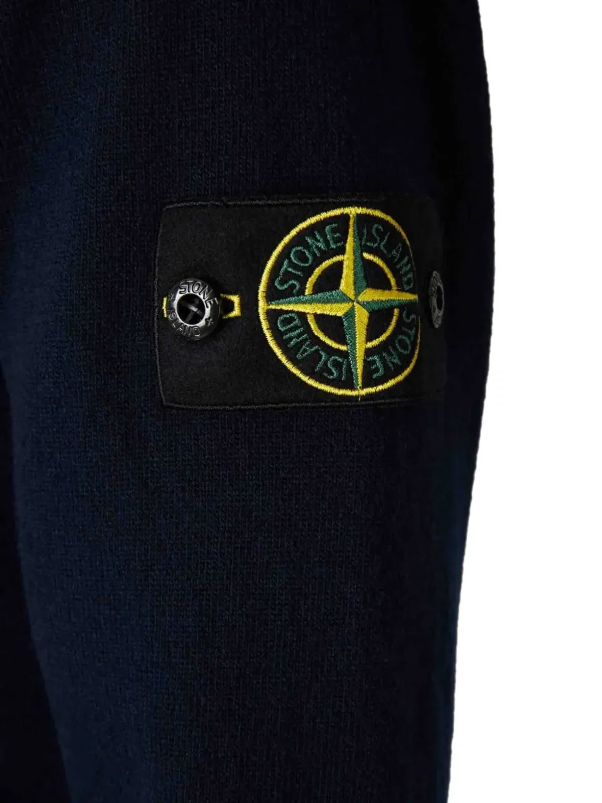 Stone Island リブ編みトリムフーディ - 画像4