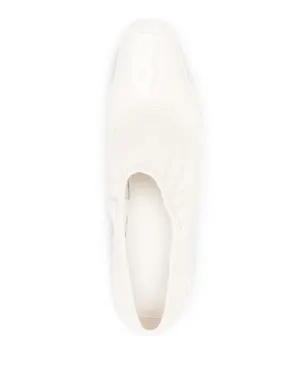 Lacoste ロゴパッチ ヒールパンプス - サムネイル4