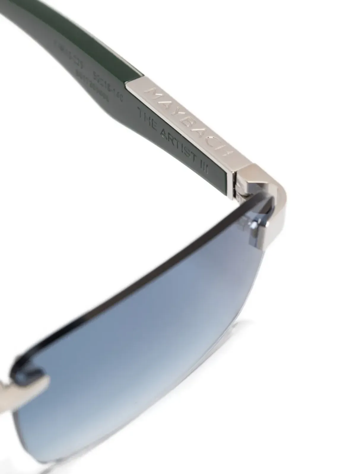 Maybach eyewear レクタングルフレーム サングラス - 画像3