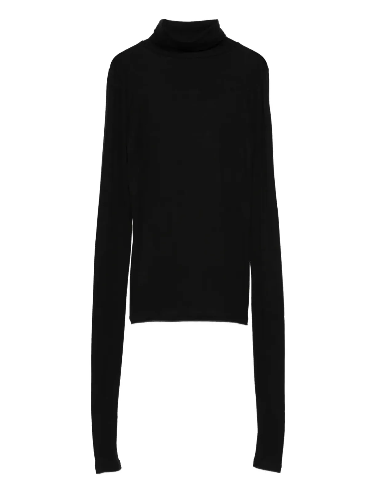 The Garment ロールネックセーター ブラック - 画像2