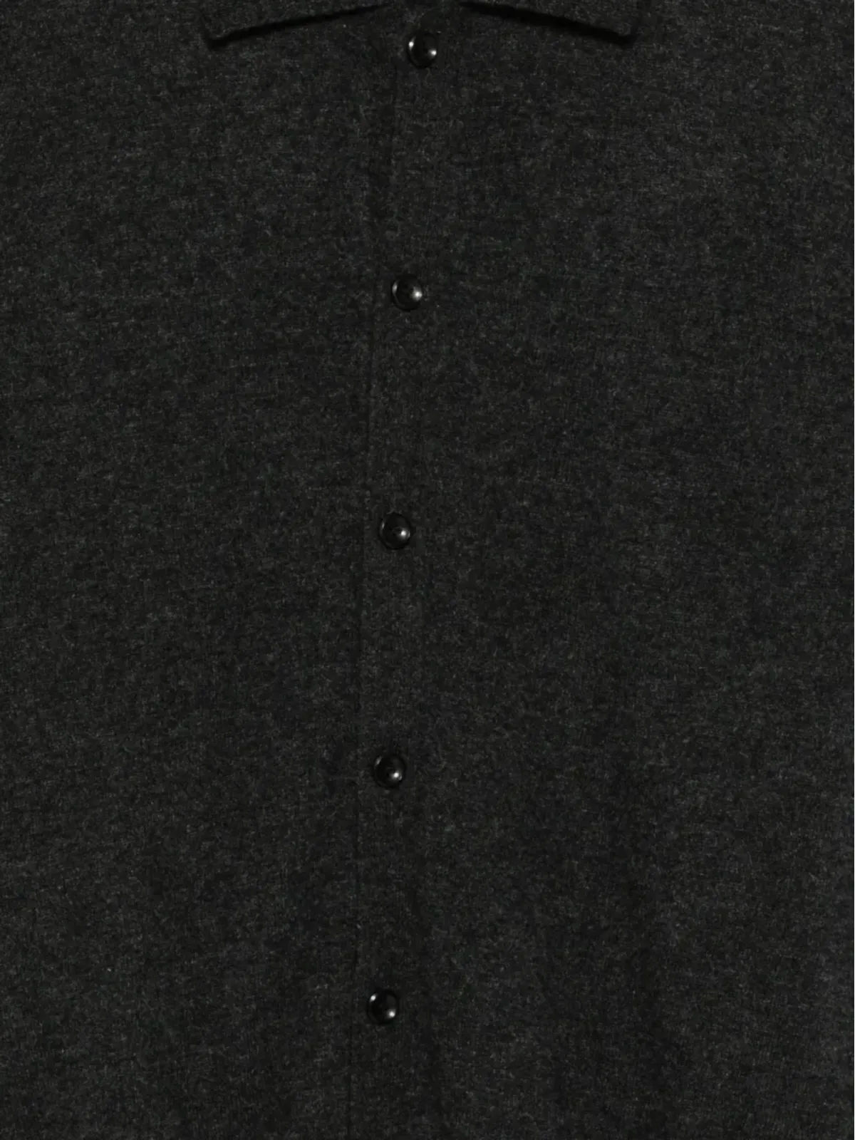 Attachment ポロネック カーディガン - グレー - 画像3