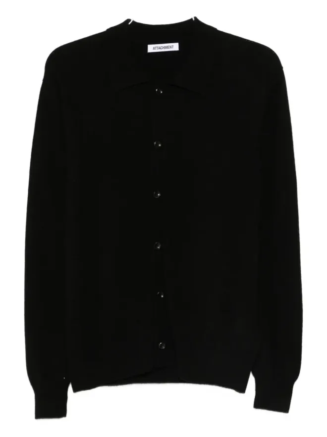 Attachment Attachment polo-collar cardiganの商品画像