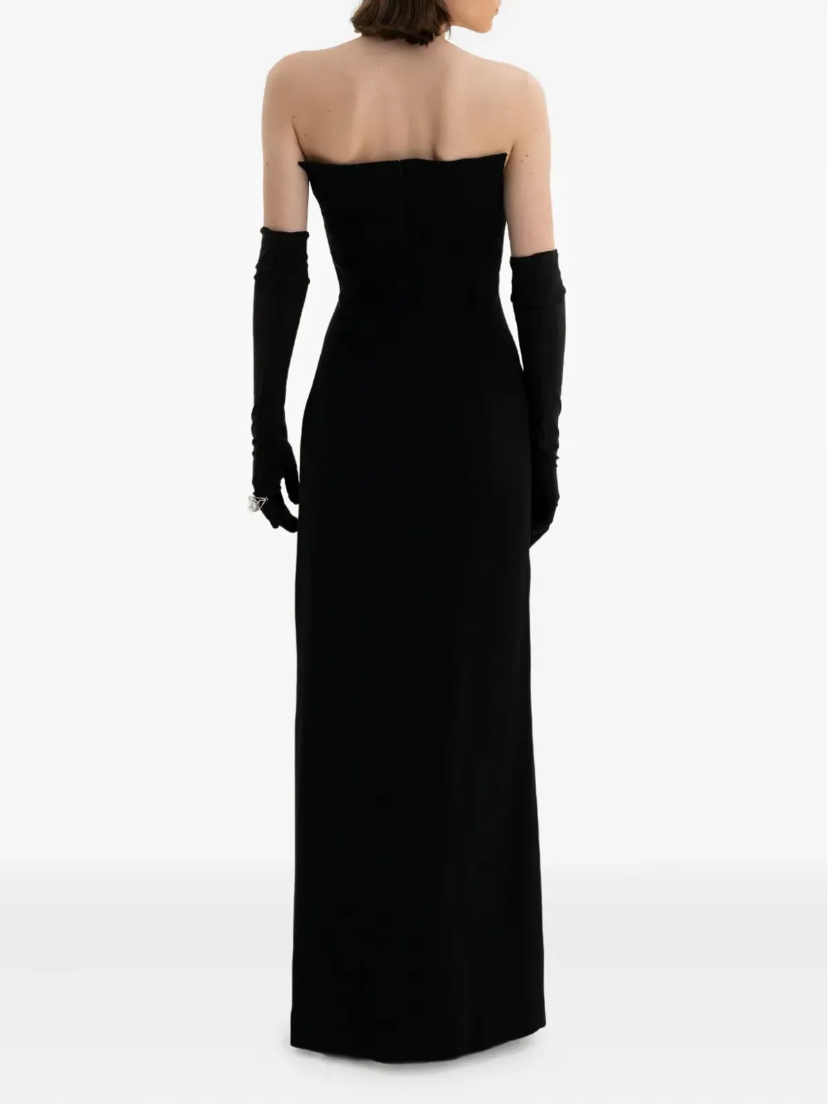 MOOS STUDIO La Furia Negra maxi dress - Black - 画像3
