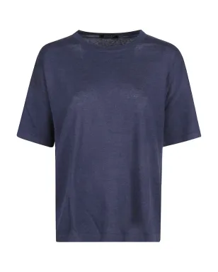 Aragona リネン半袖Tシャツ - サムネイル1