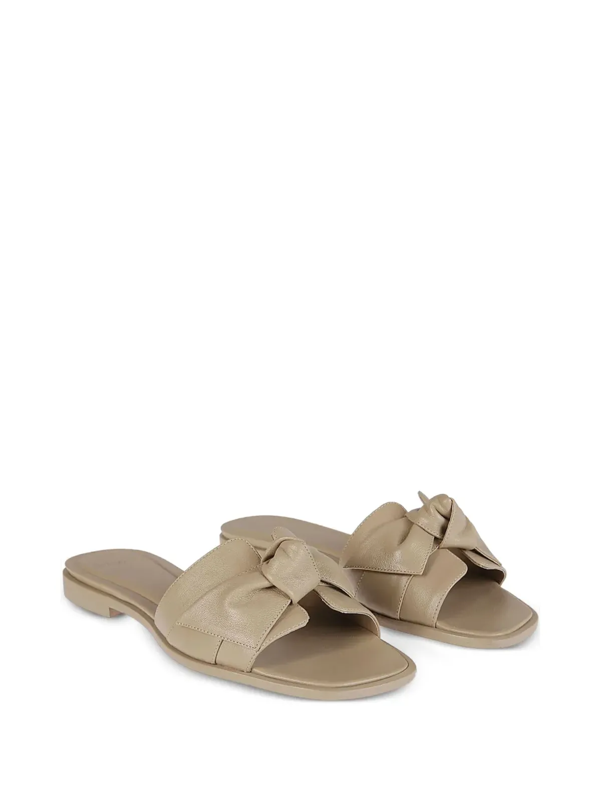Alexandre Birman マキシ クラリタ ボウディテール レザーサンダル - 画像2
