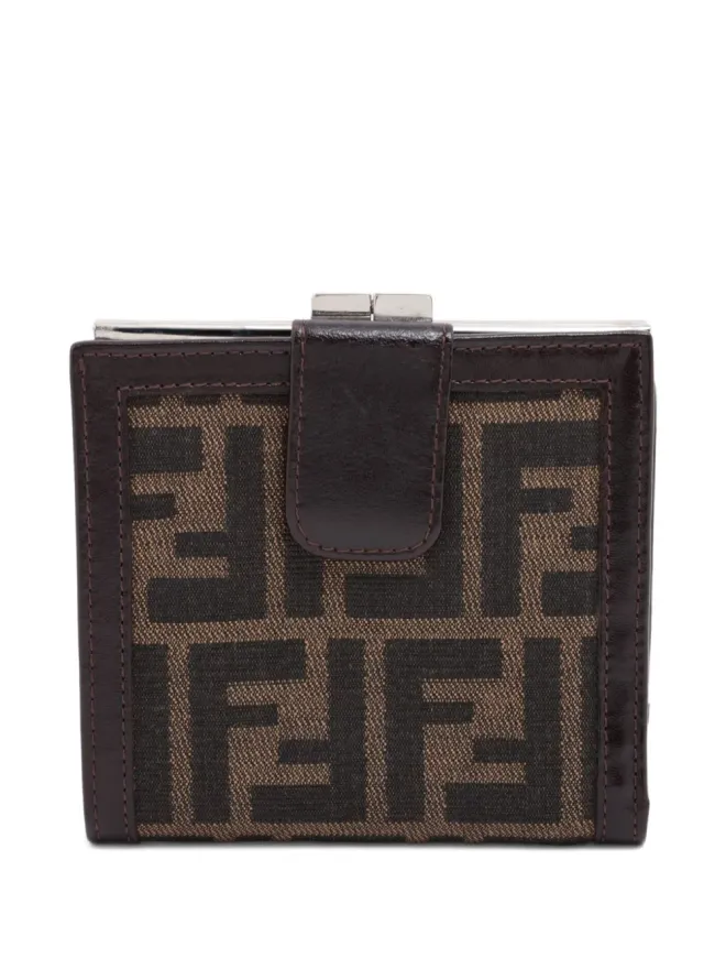 Fendi Pre-Owned Fendi Pre-Owned Zuccaウォレット（ブラウン）の商品画像
