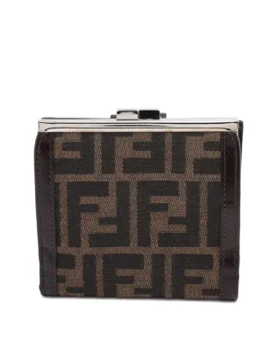 Fendi Pre-Owned Zuccaウォレット（ブラウン） - サムネイル2