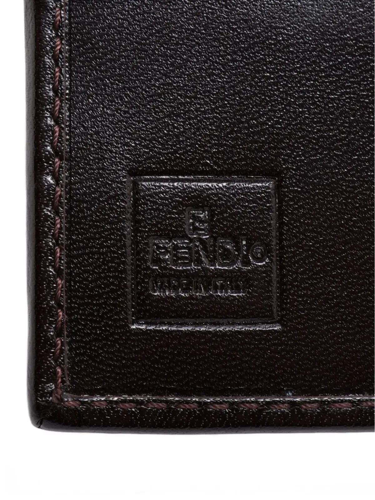 Fendi Pre-Owned Zuccaウォレット（ブラウン） - 画像3