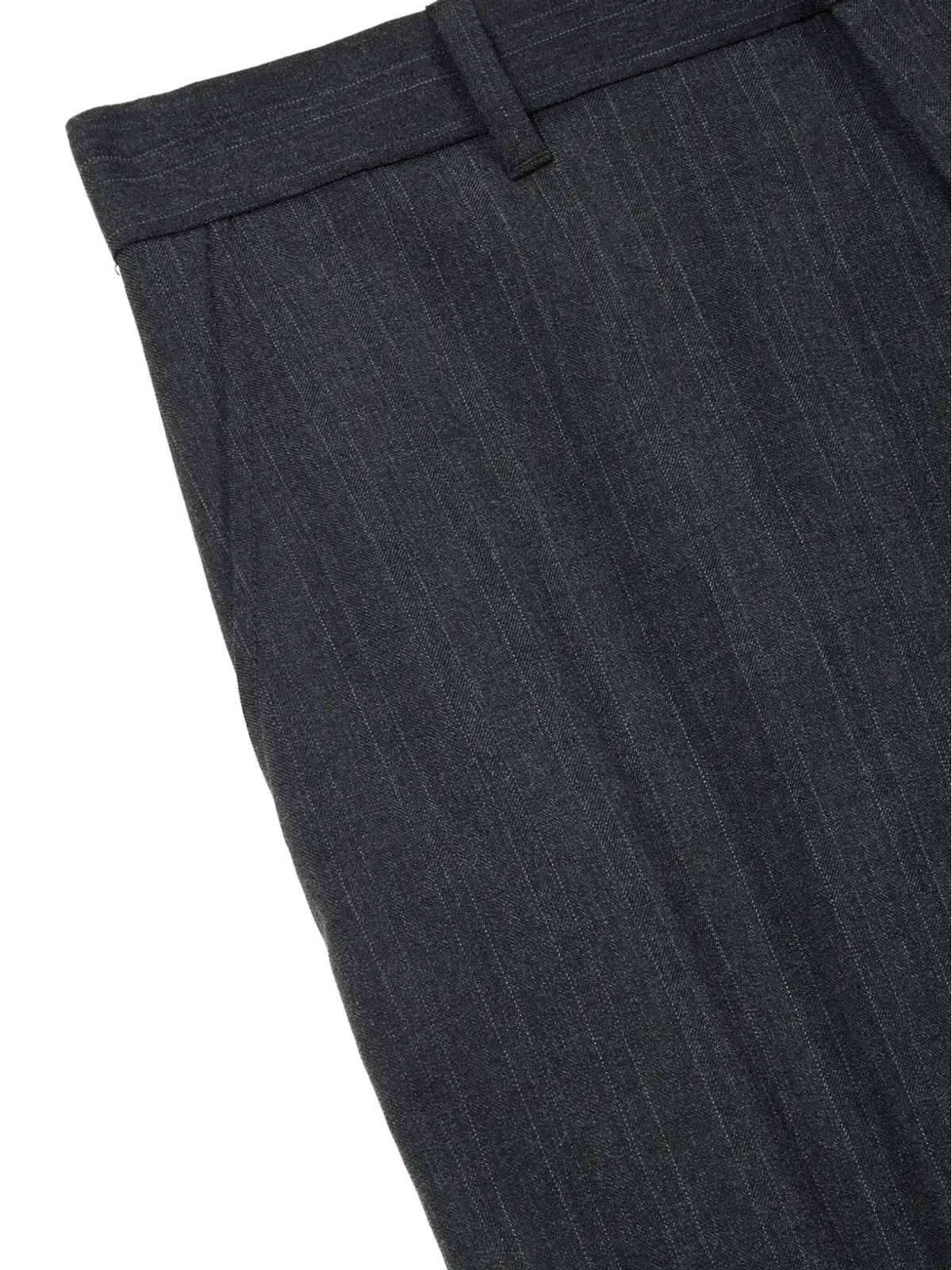 TOMBOY stripe-pattern trousers - Grey - 画像3