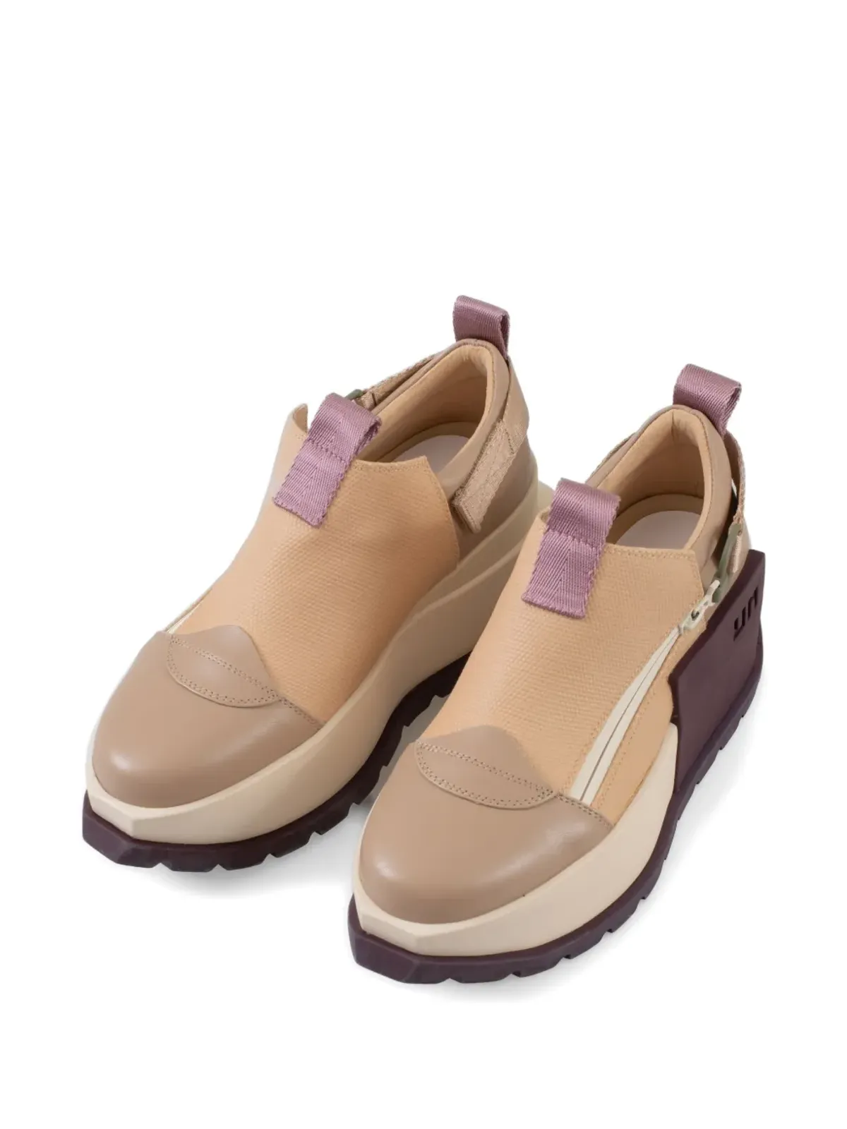 United Nude Roko Zar プラットフォームジップスニーカー - 画像3