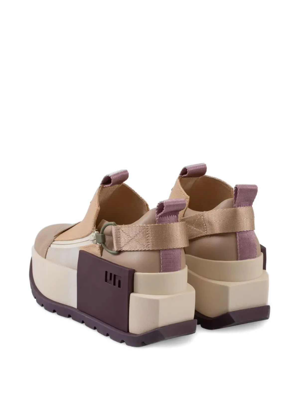 United Nude Roko Zar プラットフォームジップスニーカー - 画像4