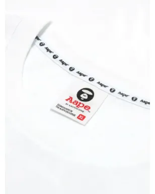 AAPE BY *A BATHING APE® AAPE Basic T-shirt - White - サムネイル4