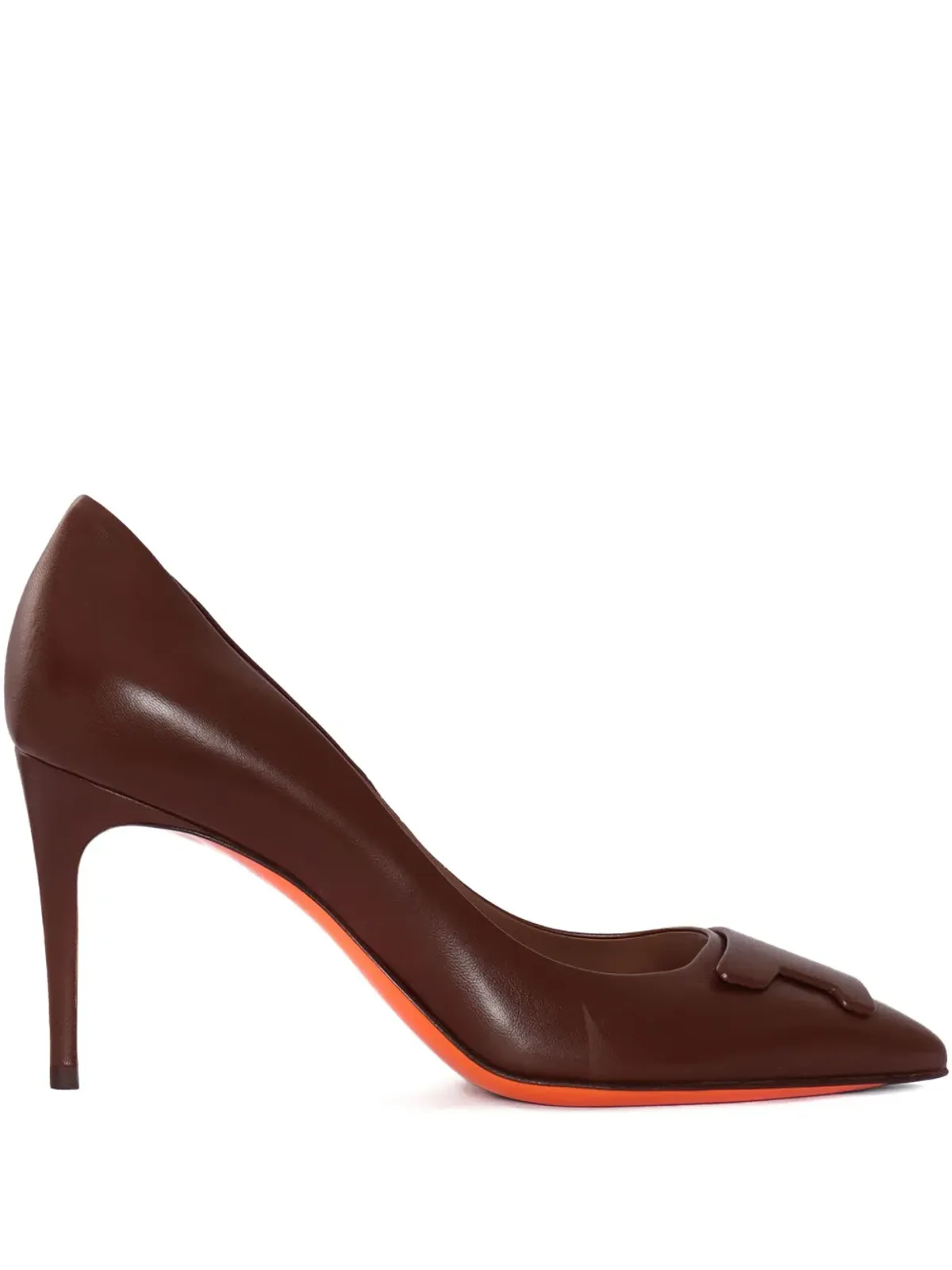 Santoni レザーパンプス - 画像1