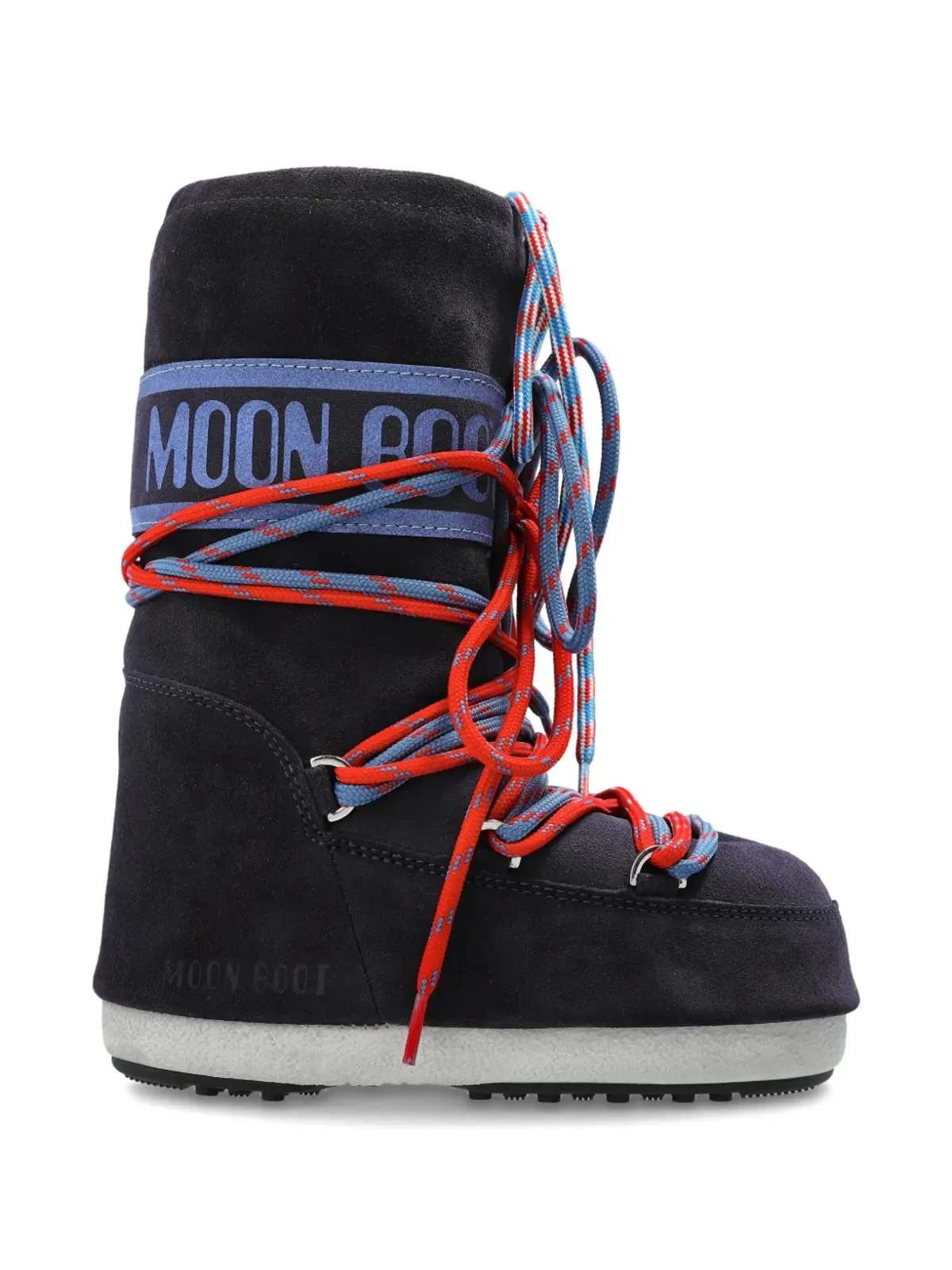 Moon Boot Kids MB Icon スエード レースアップ スノーブーツ - 画像2