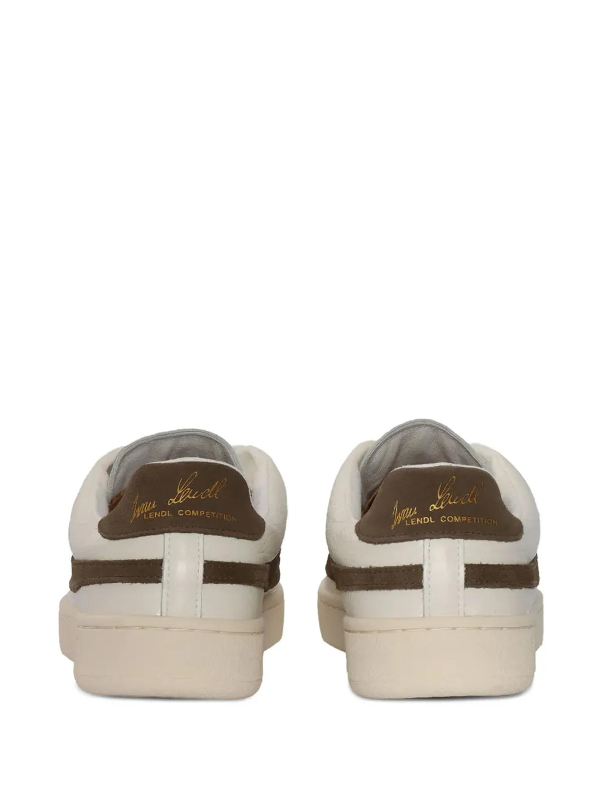 Superga LendI パネルドレザー スニーカー - 画像3