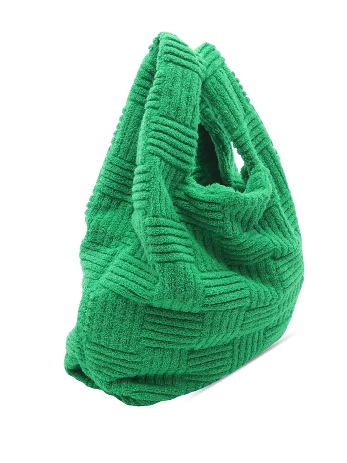 Bottega Veneta ビンテージ テリークロス ショッピング トートバッグ - 画像3