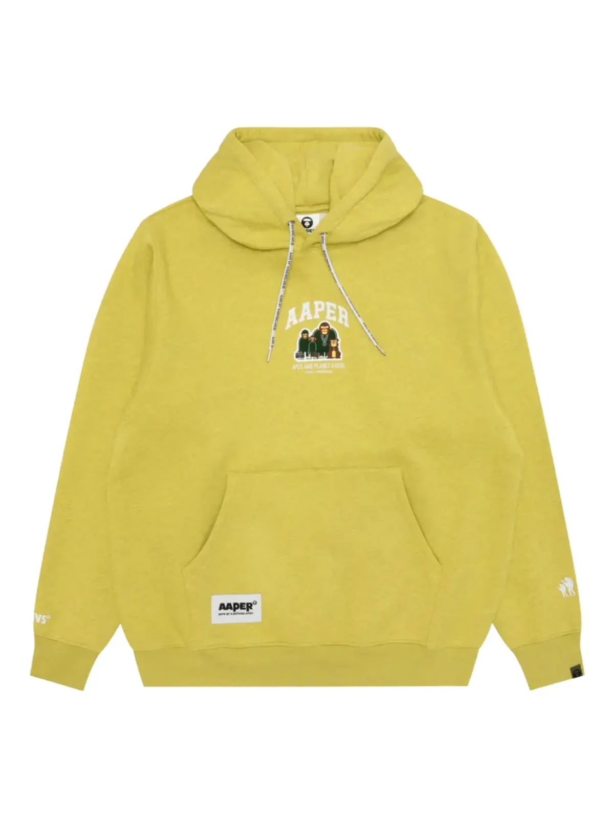 AAPE BY *A BATHING APE® AAPE AAPERフーディー - Yellow - 画像1