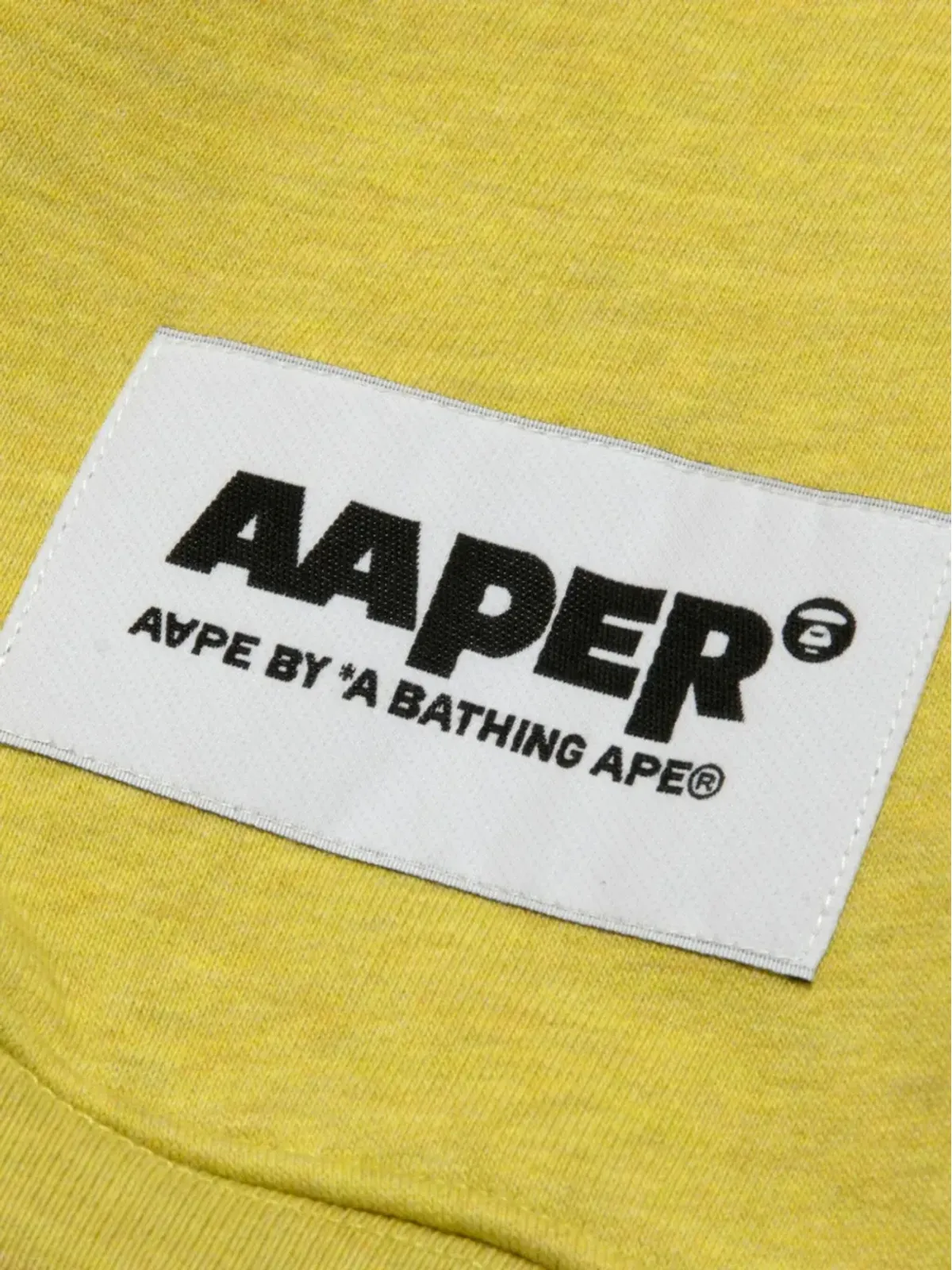 AAPE BY *A BATHING APE® AAPE AAPERフーディー - Yellow - 画像3