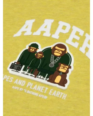 AAPE BY *A BATHING APE® AAPE AAPERフーディー - Yellow - サムネイル4