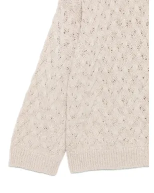 Antonelli オープンワークセーター - サムネイル3