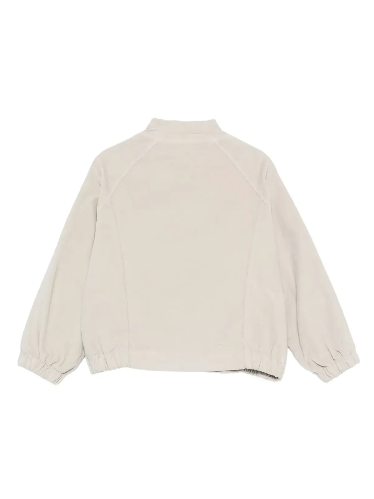 Album Di Famiglia Kids zip-front balloon-sleeve jacket - 画像2