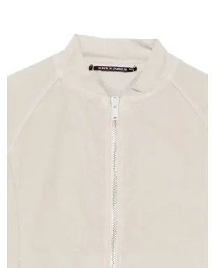 Album Di Famiglia Kids zip-front balloon-sleeve jacket - サムネイル3