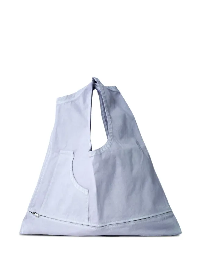 Issey Miyake Issey Miyake パネル入りパッチポケットショルダーバッグの商品画像