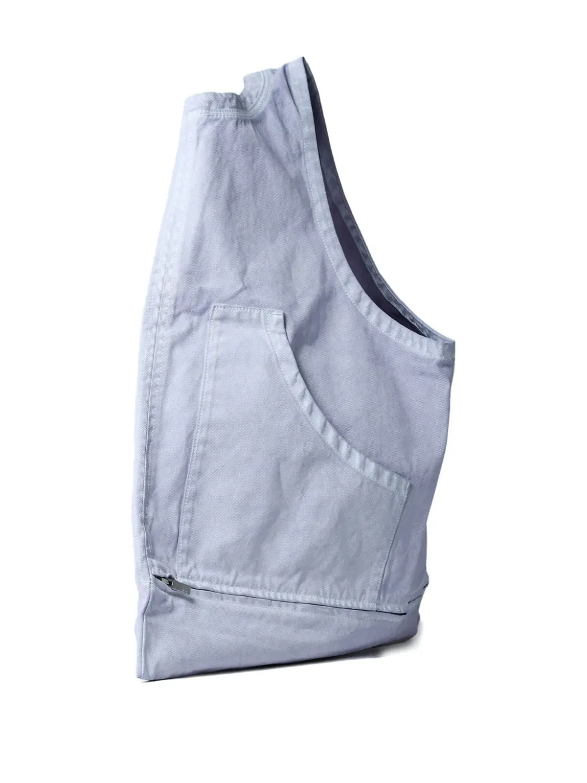 Issey Miyake パネル入りパッチポケットショルダーバッグ - 画像3