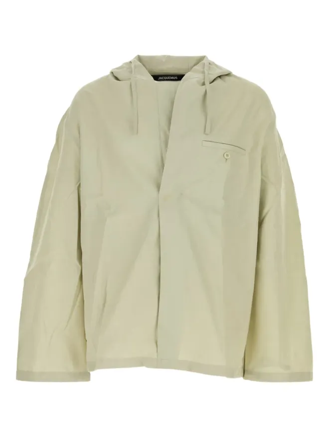 JACQUEMUS Jacquemus マリーノ フード付きジャケット - グリーンの商品画像