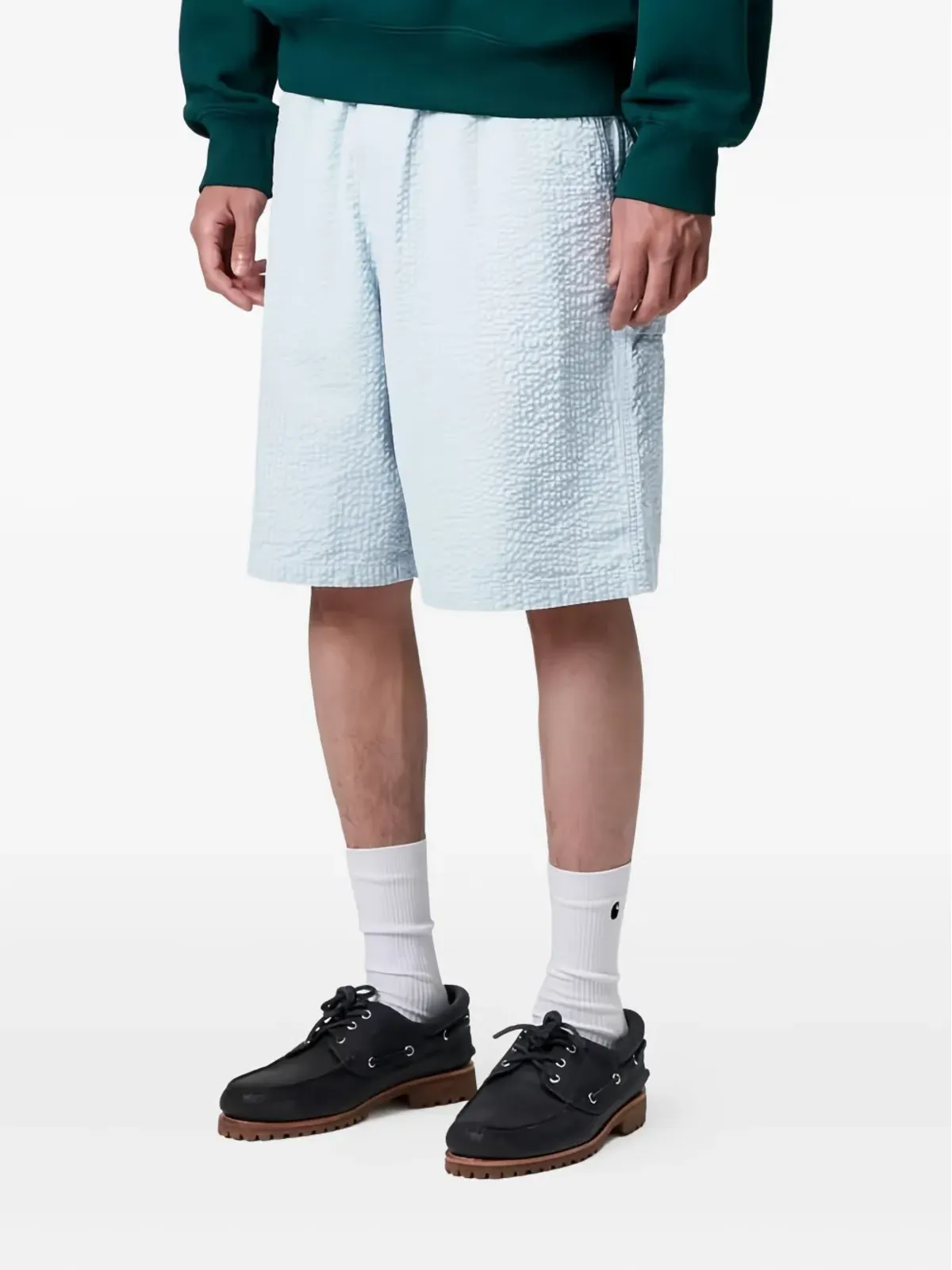 Carhartt WIP テクスチャードエラスティックショーツ - 画像3