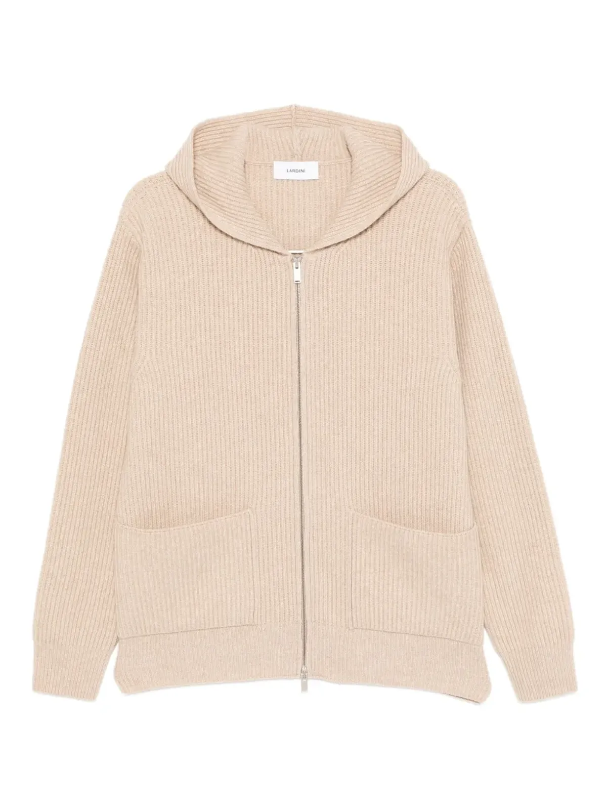 Lardini フード付きカーディガン - 画像1
