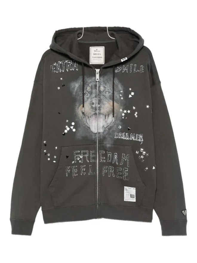 Maison MIHARA YASUHIRO Maison MIHARA YASUHIRO ジップアップコットンフーディの商品画像