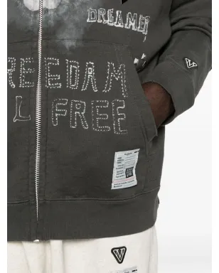 Maison MIHARA YASUHIRO ジップアップコットンフーディ - サムネイル5