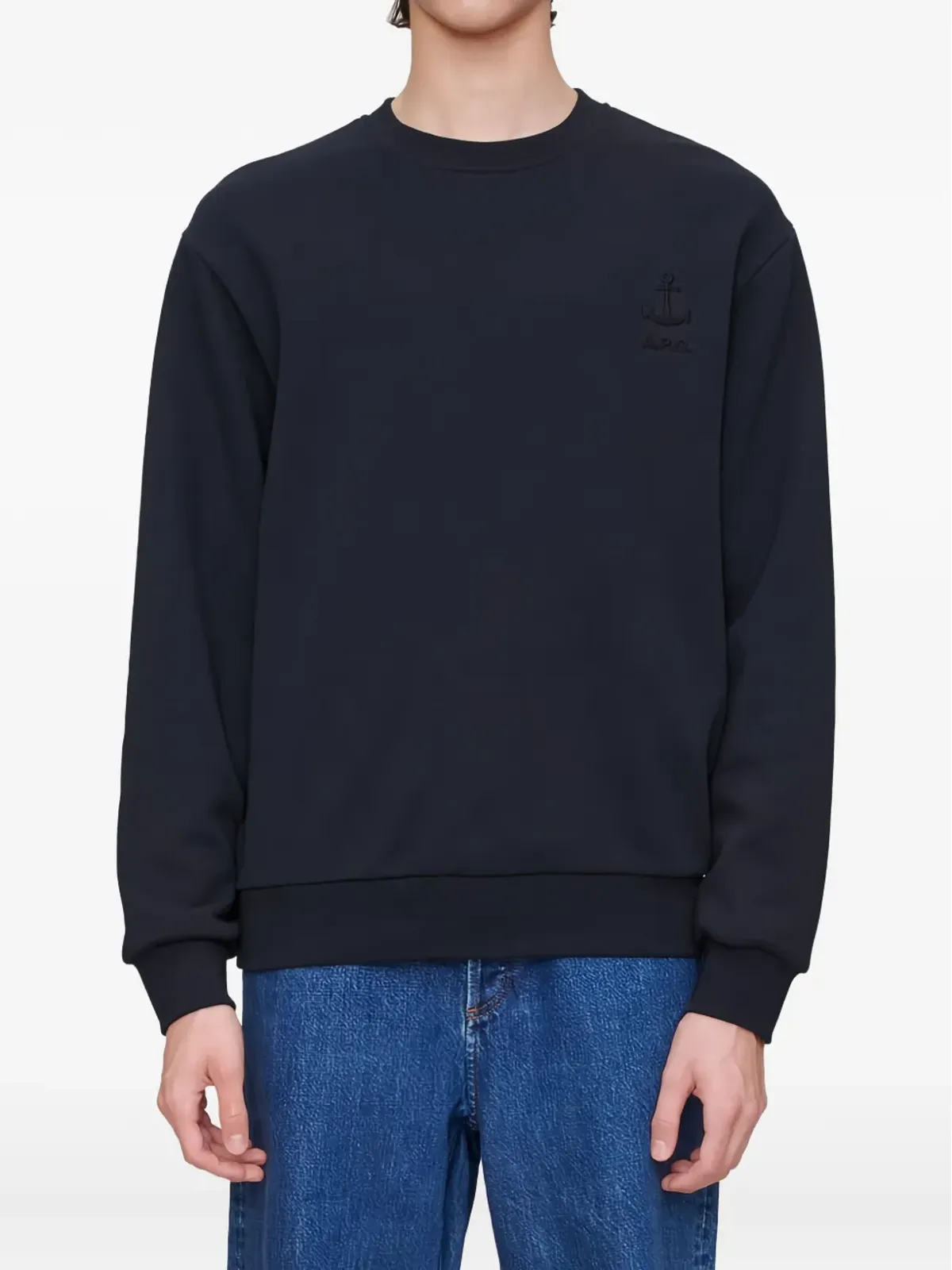 A.P.C. Cohby embroidered sweatshirt コーブィ刺繍スウェットシャツ - 画像3
