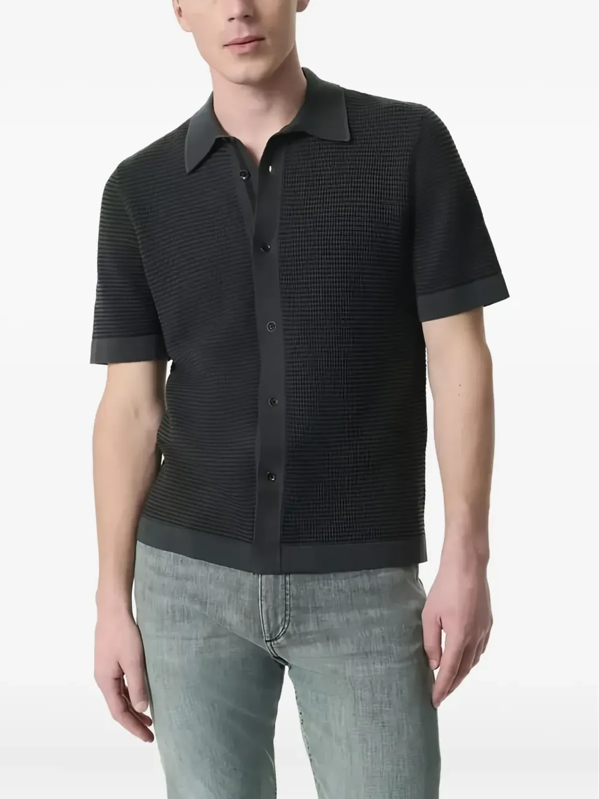 rag & bone テクスチャードショートスリーブシャツ - 画像3
