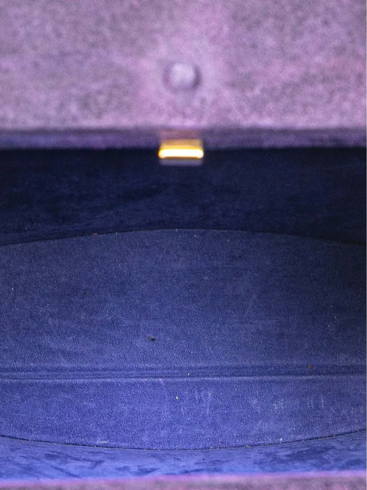 Hermès Pre-Owned 1993 ミニ Doblis ケリー カデナ ハンドバッグ - パープル - 画像5