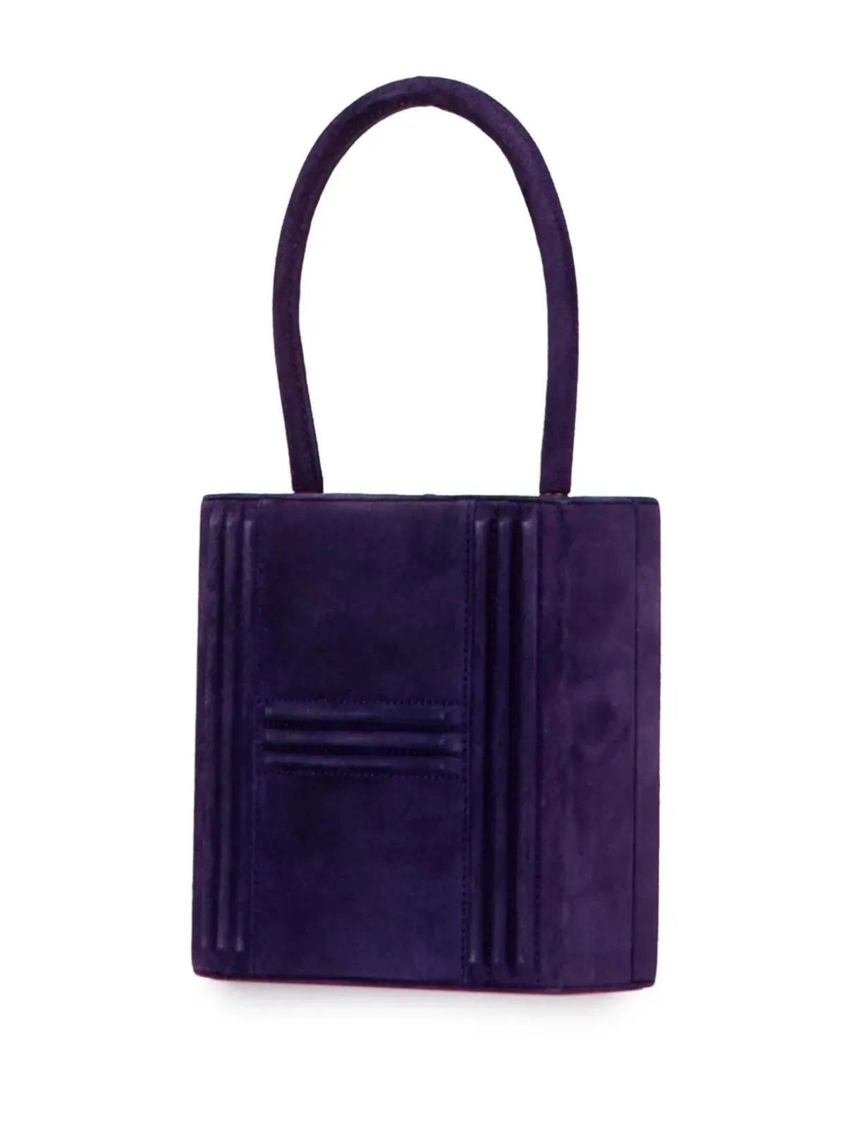 Hermès Pre-Owned 1993 ミニ Doblis ケリー カデナ ハンドバッグ - パープル - 画像3