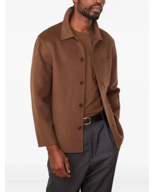 Officine Generale パッチポケット ウール ジャケット - サムネイル1