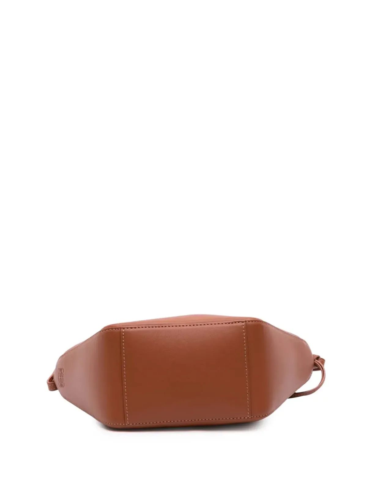 Loewe Pre-Owned レザー ハンモック ホーボー サッチェル - ブラウン - 画像4