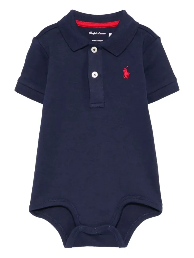 POLO RALPH LAUREN KIDS POLO RALPH LAUREN KIDS ポロポニー刺繍ボディスーツの商品画像