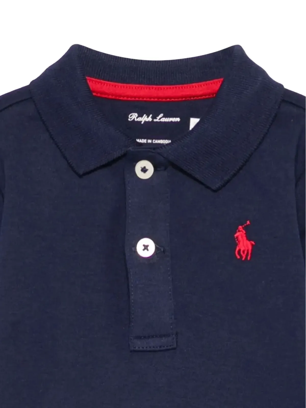 POLO RALPH LAUREN KIDS ポロポニー刺繍ボディスーツ - 画像3
