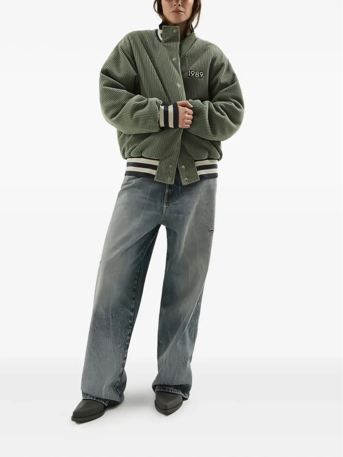 1989 STUDIO distressed boyfriend jeans - Blue - 画像2