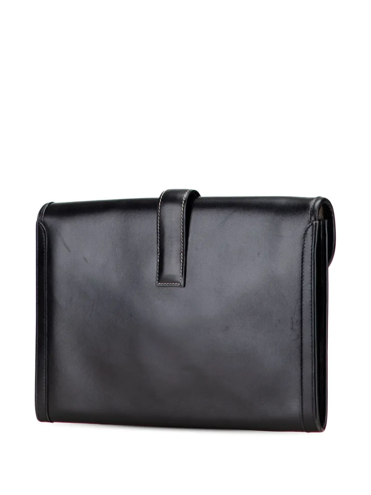 Hermès Pre-Owned 1995 Box Calf Jige 29 クラッチバッグ - 画像3