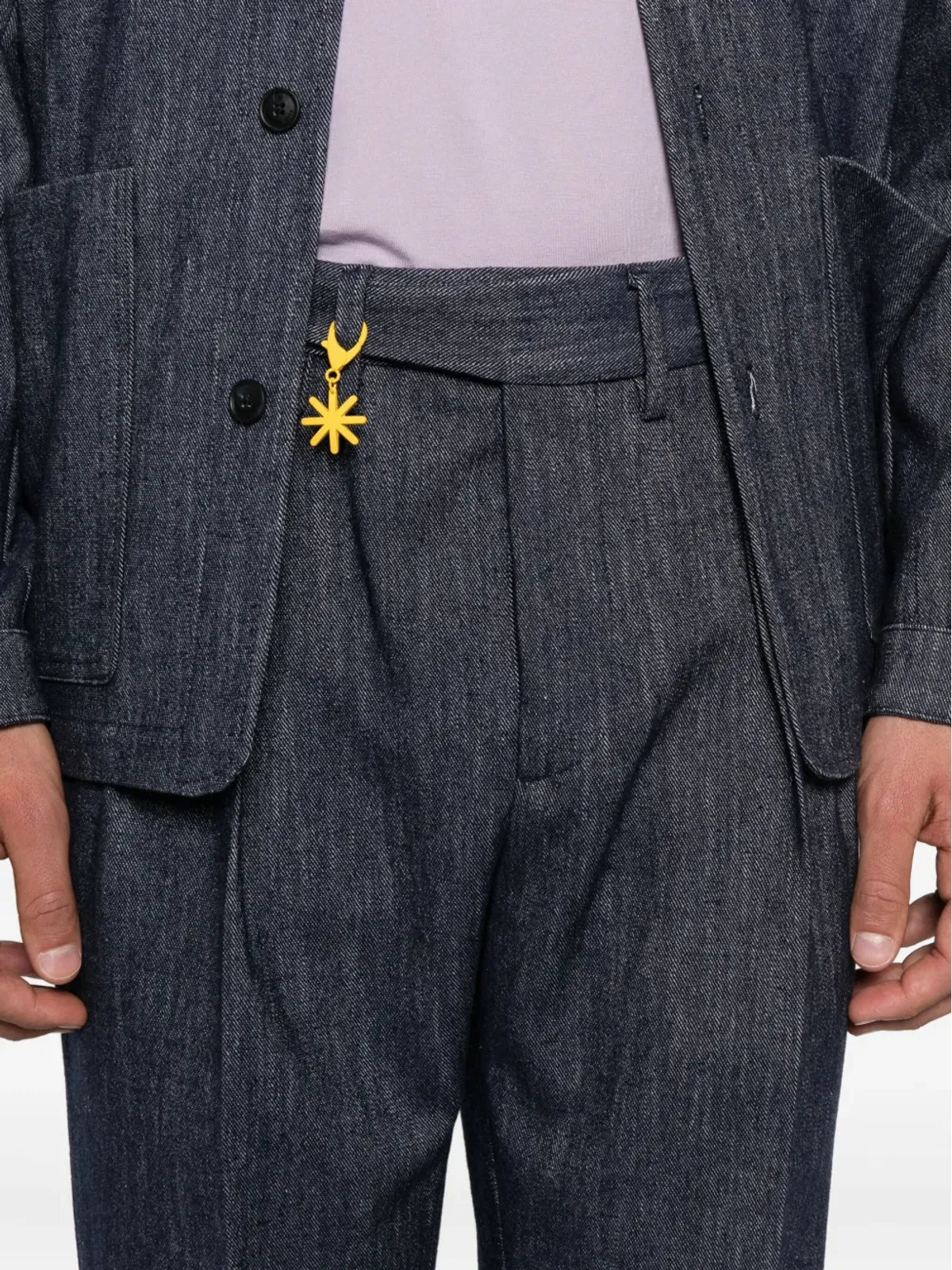Manuel Ritz ウール混紡パンツ - 画像5