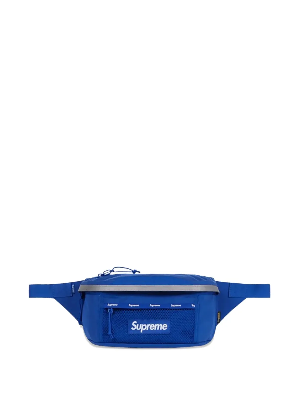 Supreme ロゴパッチ ベルトバッグ ブルー - 画像2
