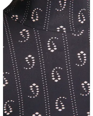 Tory Burch 幾何学模様プリント タートルネックトップ - サムネイル3