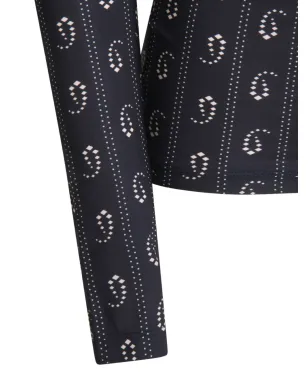 Tory Burch 幾何学模様プリント タートルネックトップ - サムネイル4