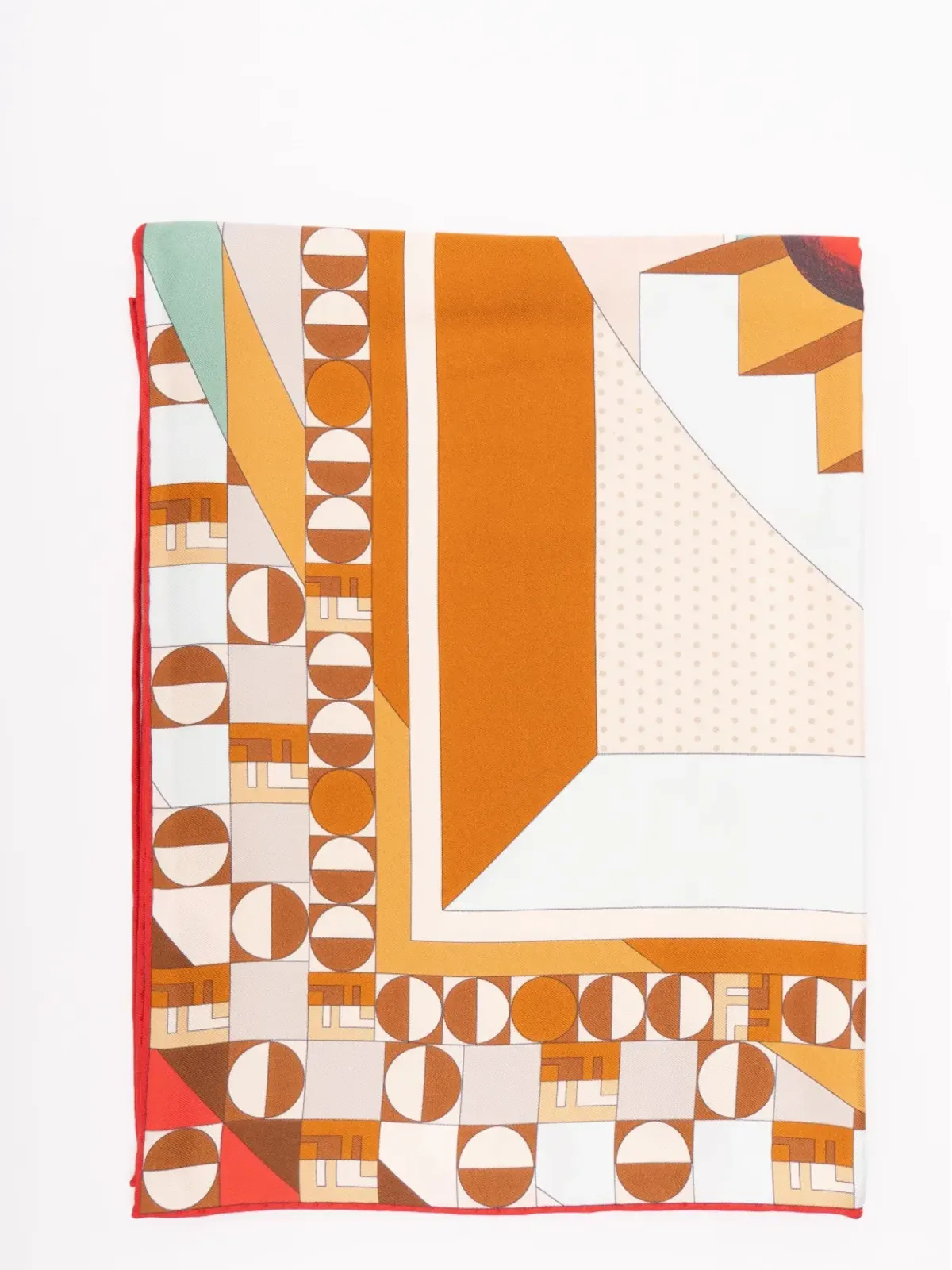 FENDI フォルラード シルクスカーフ - 画像3